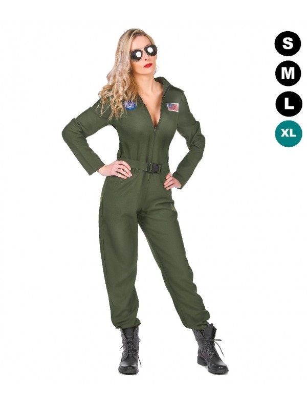 Déguisement Top gun Femme