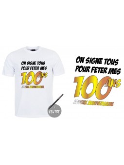 T-shirt anniversaire "Cravate 60 ans"