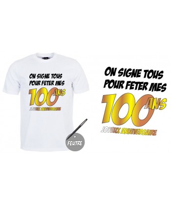 T-shirt anniversaire "Cravate 60 ans"