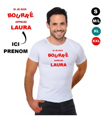 Tee shirt Si je suis bourré...