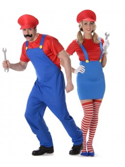 Déguisement Couple Mario Bross