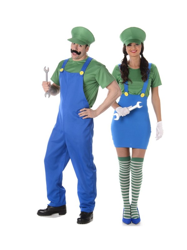 Déguisement Couple Luigi