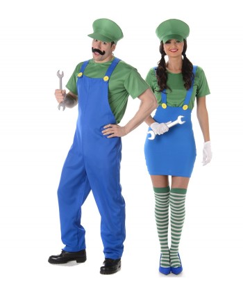 Déguisement Couple Luigi