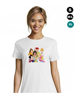 Tee shirt Princesse Disney Grimaces