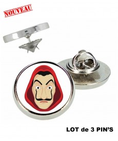 Pin's Casa de Papel x 3