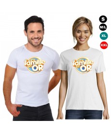 Tee shirt Une famille en or