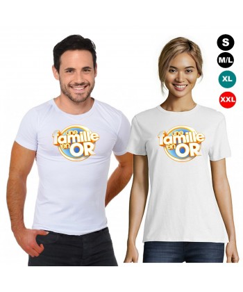 Tee shirt Une famille en or