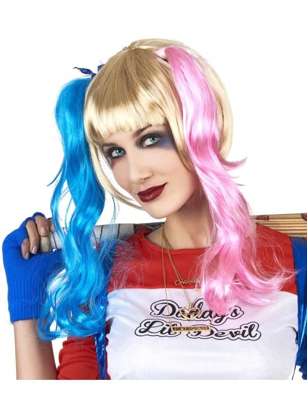 Perruque Harley Quinn Suicide Squad