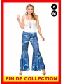 Déguisement Disco pantalon pattes Effet jeans