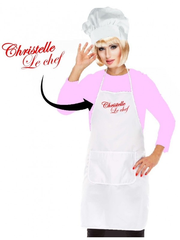 Set de cuisinière personnalisé Femme