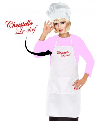 Set de cuisinière personnalisé Femme