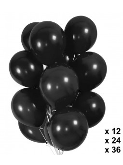Ballons noirs décoration casa de papel