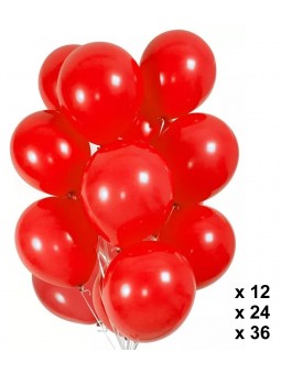 Ballons rouge casa de papel décoration