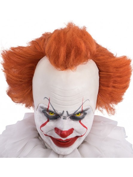 perruque clown méchant halloween