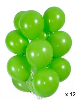 Ballons Squid game vert x 12