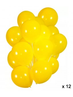 Ballons Squid game jaune x 12