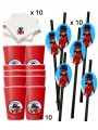 Kit anniversaire Lady Bugs Miraculous 10 personnes