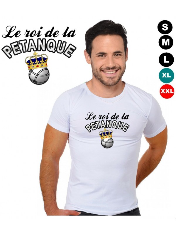 Tee shirt Roi de la pétanque