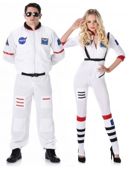 Déguisement couple d'astronaute NASA