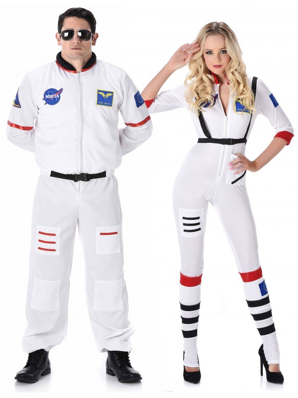 Déguisement couple d'astronaute NASA
