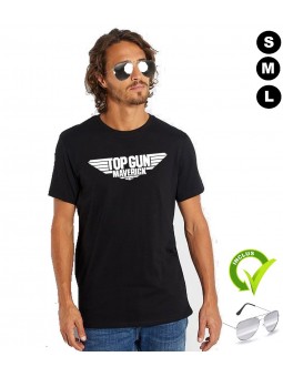 Déguisement Tshirt TOP GUN avec lunettes