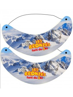 Visières Les Bronzés font du ski