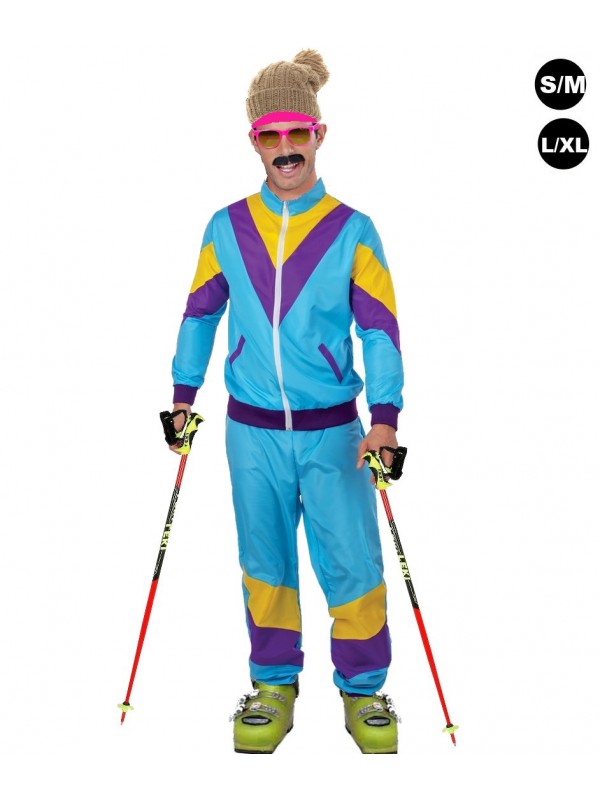 Déguisement d'après-ski des années 80 pour hommes 