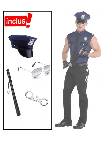 Set déguisement policier