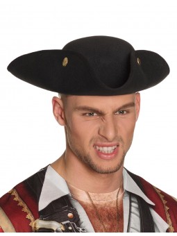 Chapeau tricorne de pirate