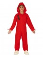 Déguisement casa de papel enfant