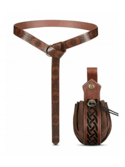 Déguisement Jacquouille - Ceinture et bourse