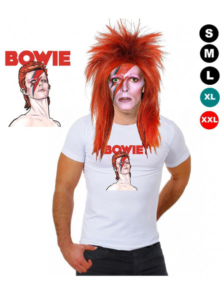 Déguisement David Bowie Tshirt