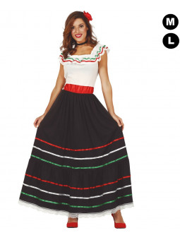 Déguisement de Seniora Mexicana