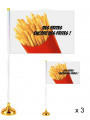 Drapeau de table Les Tuches