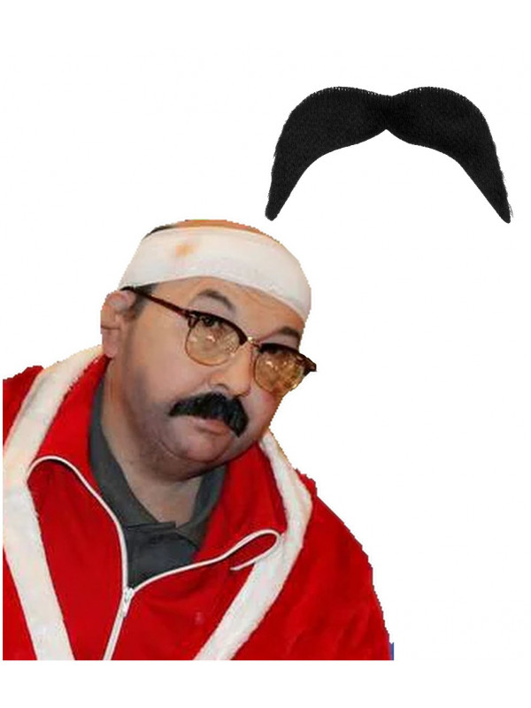 Moustache Le père noël est une ordure