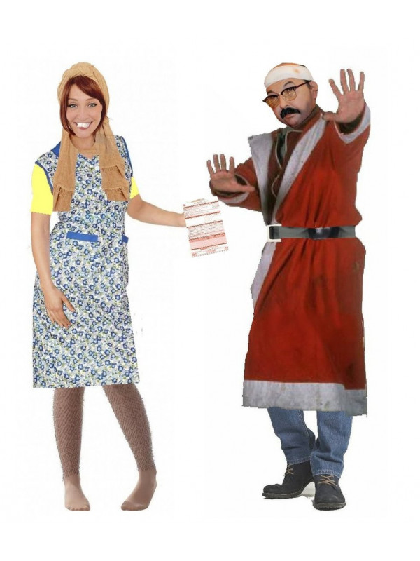 Déguisement couple Le Père noël est une ordure