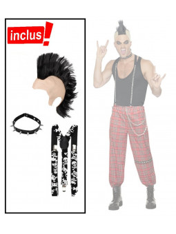 Set déguisement Punk