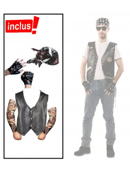 Set déguisement Biker