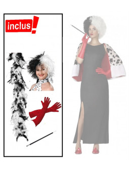 Kit de déguisement Cruella