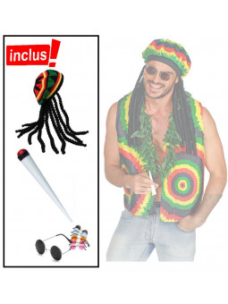 Kit de déguisement Rasta