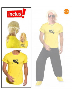 set déguisement brice de nice grande taille XXXL