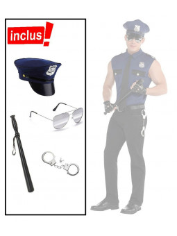 Set déguisement policier