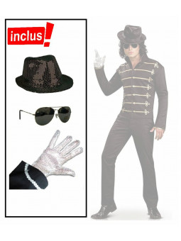 Set de déguisement Mickael Jackson