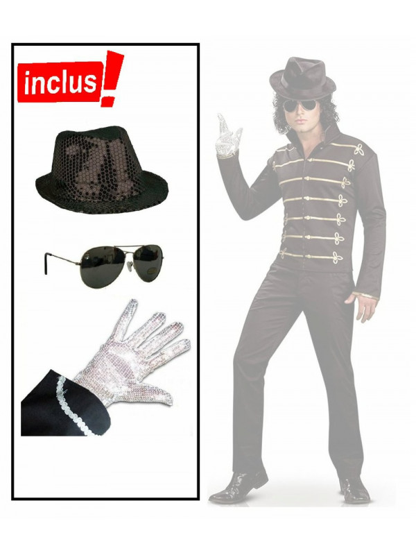 Set de déguisement Mickael Jackson