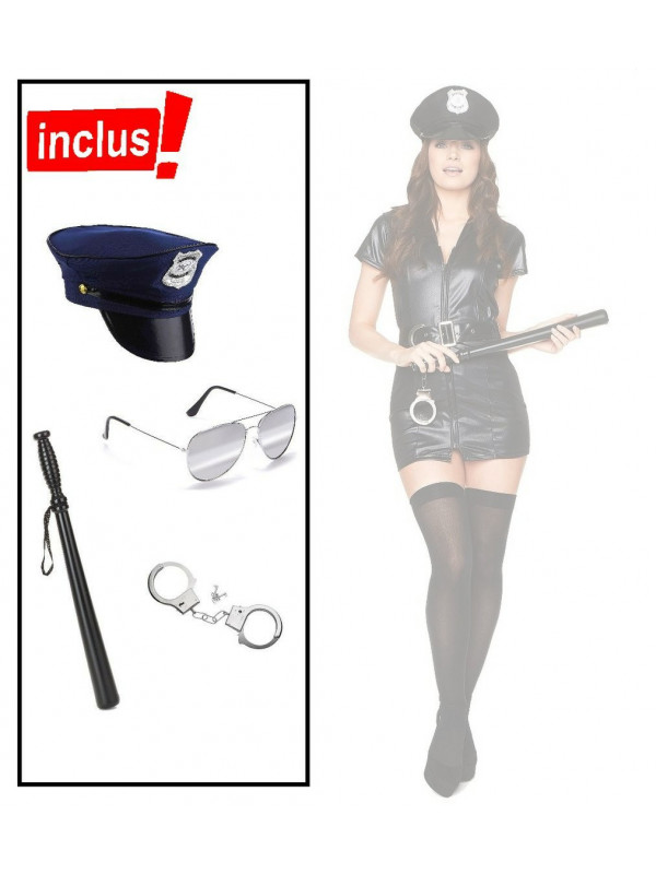 déguisement policier femme