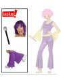 déguisement Disco violet femme