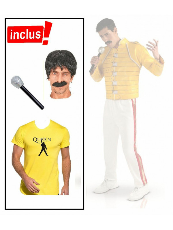 déguisement Freddie Mercury
