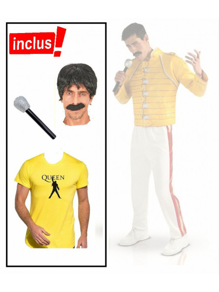 déguisement Freddie Mercury