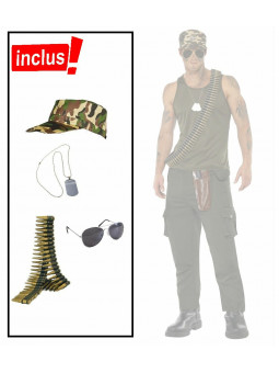 déguisement Militaire