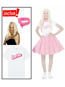 Déguisement Barbie adulte